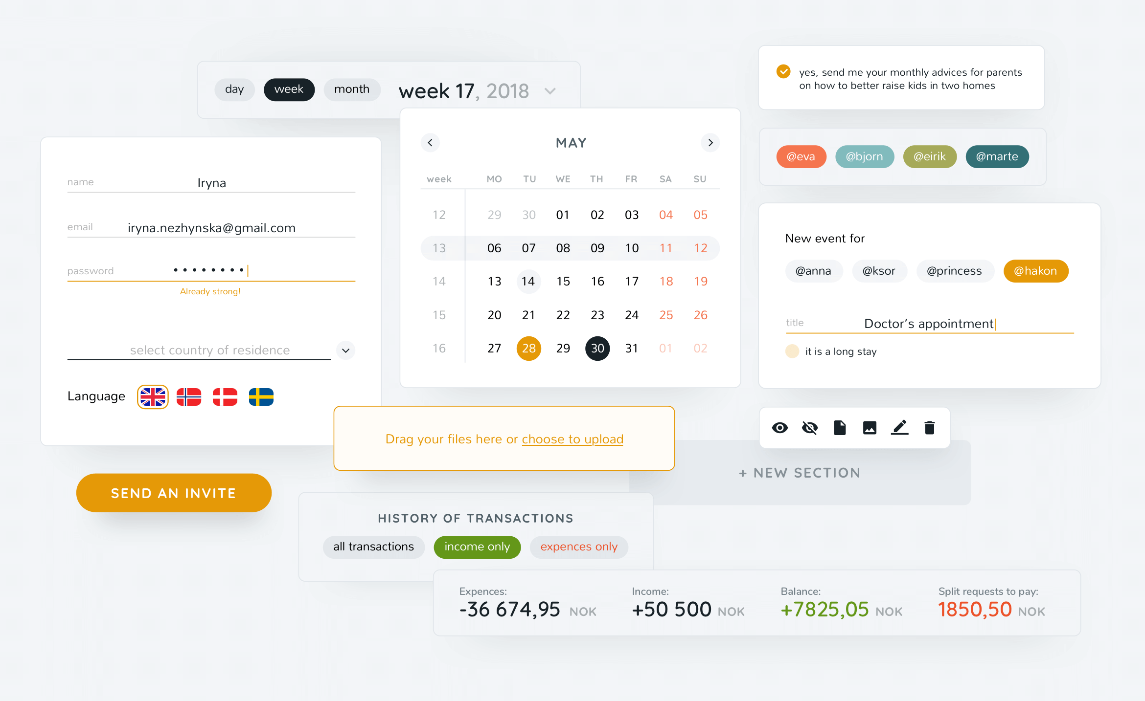 2homes product visual language design tokens