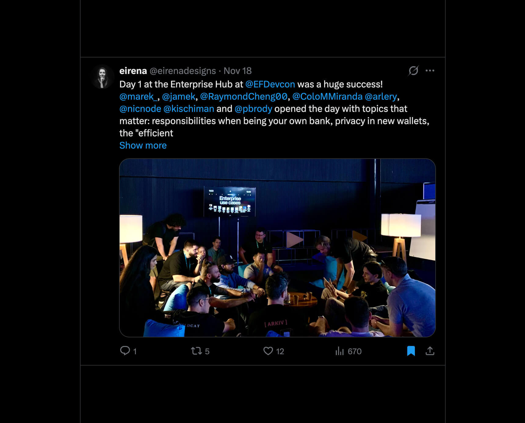 Devconnect_Enterprise_Hub_ID_Ira_Nezhynska_my-tweet Devconnect_Enterprise_Hub_ID_Ira_Nezhynska_my-tweet